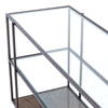 Glass Media Console Four Hands