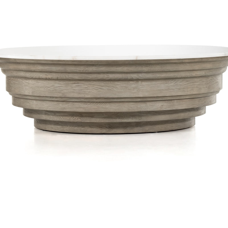 Caldwell Stone Coffee Table - Artesanos Design Collection