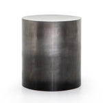 Cameron End Table Ombre Pewter Angled View IASR-107A
