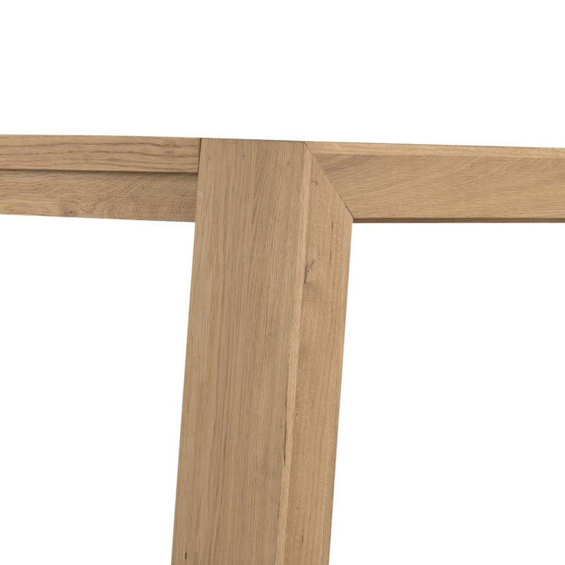 Capra Dining Table Smoked Oak Frame