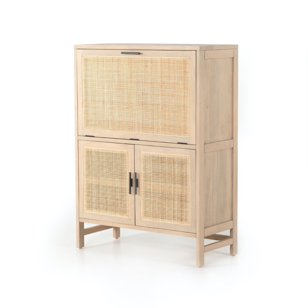 Caprice Bar Cabinet - Natural Mango