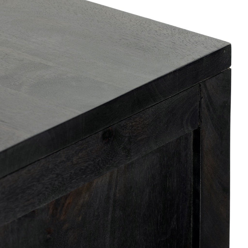 Caprice Bar Cabinet Black Finish