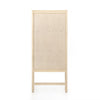 Caprice Narrow Cabinet Natural Mango Back View Four Hands