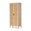 Caprice Tall Cabinet Natural Mango Angled View 234772-001
