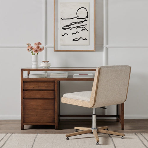 Carla Desk Chair Four Hands