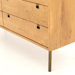 Carlisle 6 Drawer Oak Dresser Corner Detail