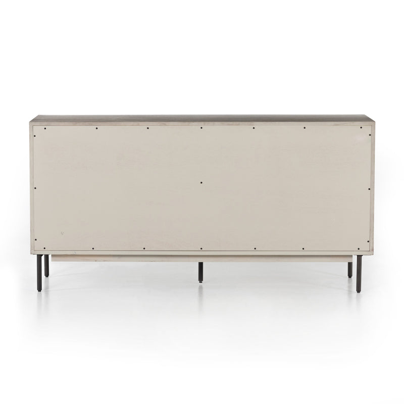 Carly 6 Drawer Dresser - Grey Wash