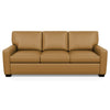 Carson Three Seat Leather Sofa by American Leather in Capri Butterscotch