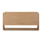 Caspian 6 Drawer Dresser Natural Ash Veneer Back View Four Hands