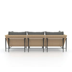 Cavan Outdoor 3 Pc Sectional Back View