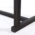 Cayson Bar Table - Coal-finished Mango Wood