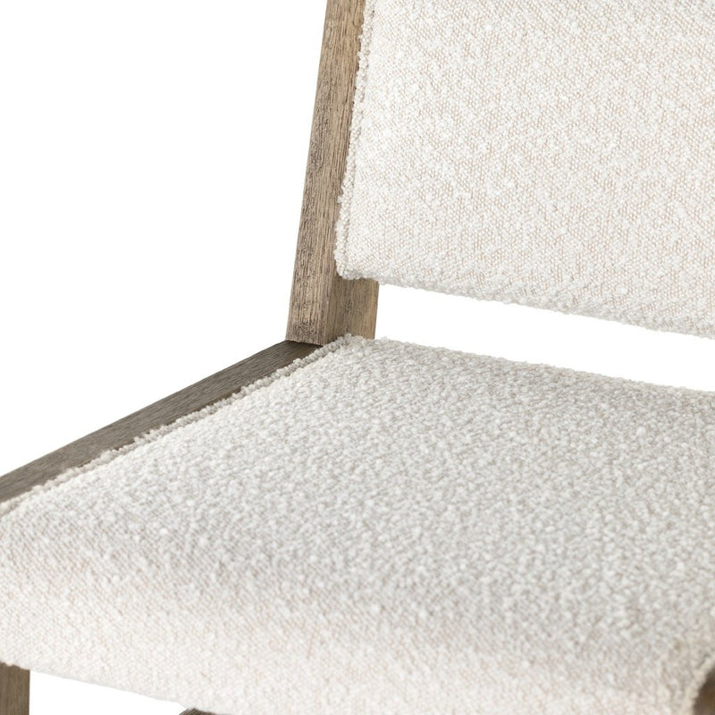 Charon Bar Stool Boucle Seating