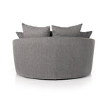 Chloe Media Lounger - Fallon Charcoal