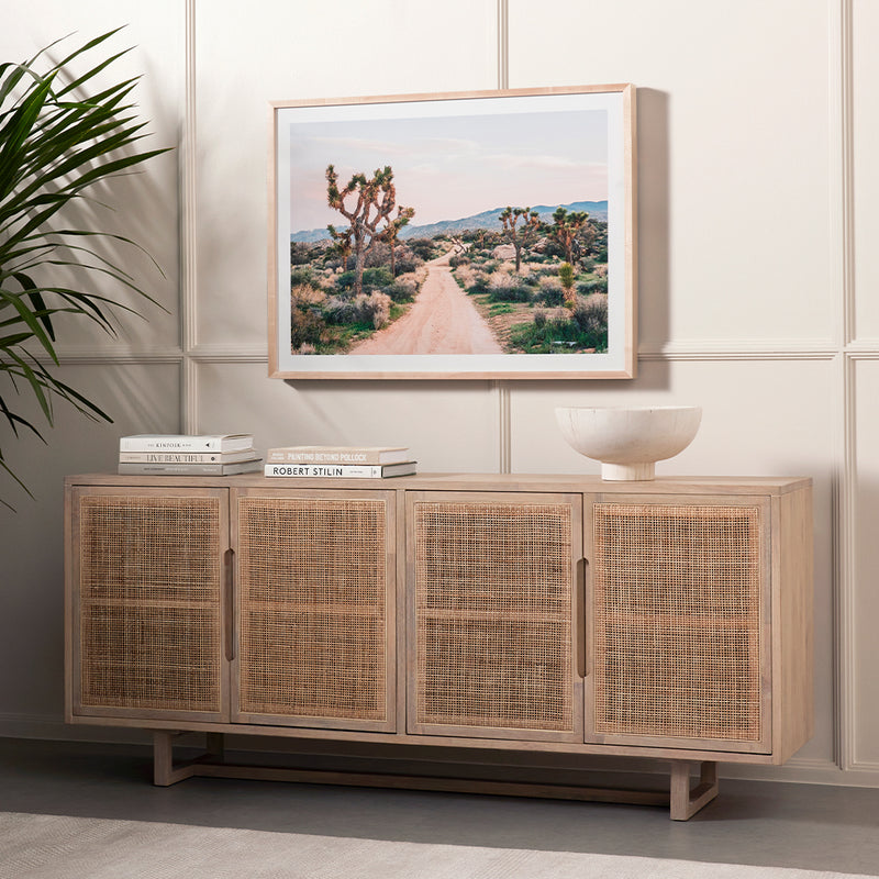 White Wash Mango Clarita Sideboard Four Hands