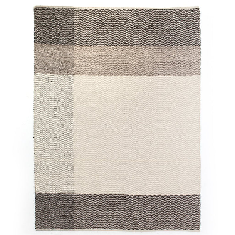 Color Block Chevron Rug INOM-007-0912