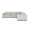 Side View Colt Sectional Sofa - Aldred Silver