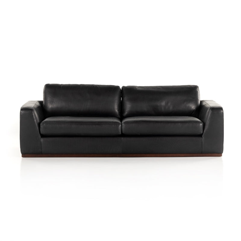 Four Hands Colt Sofa Heirloom Black Front View