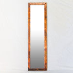 Hammered Copper Floor Mirror