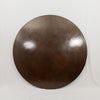 hammered copper tabletop dark brown finish