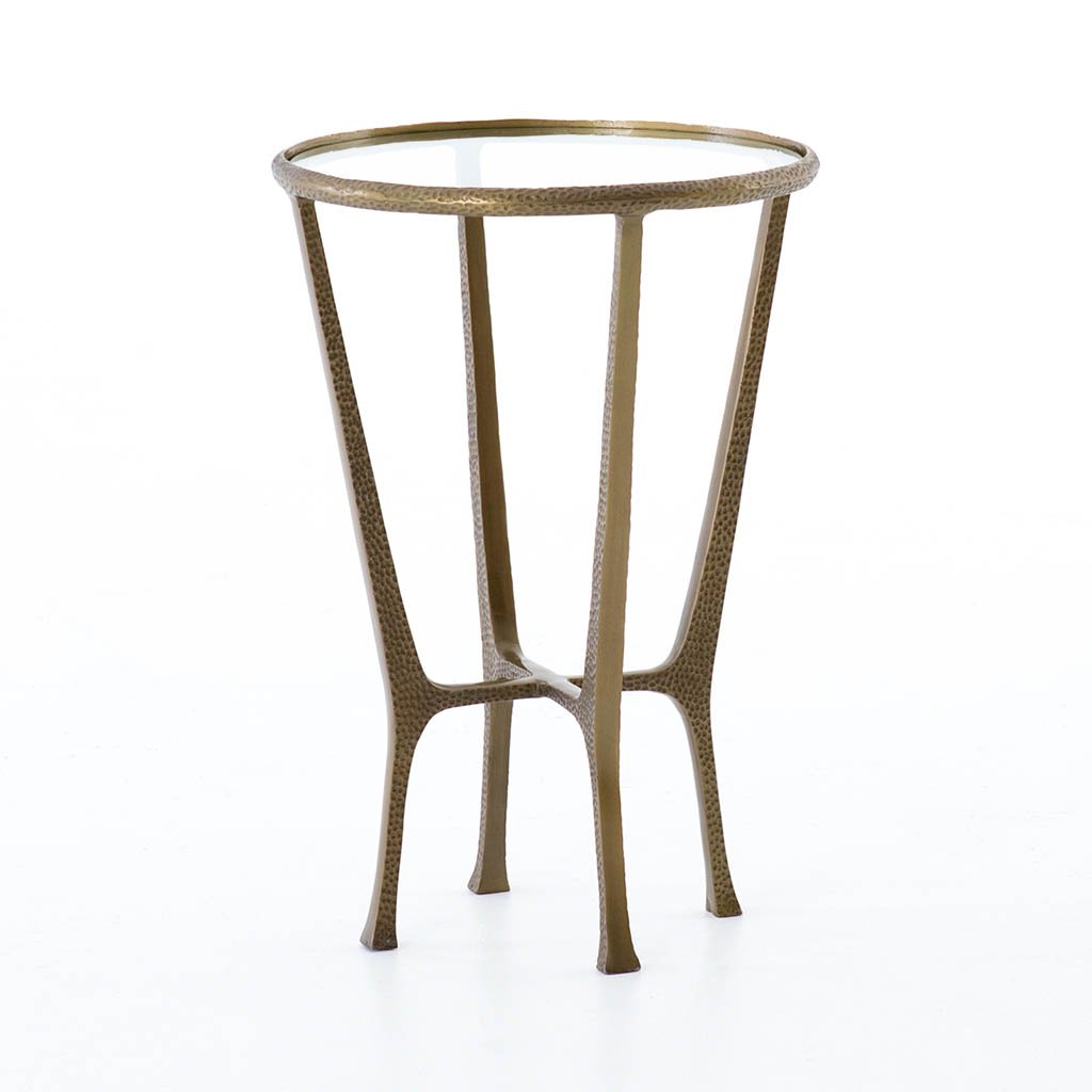 Creighton End Table Brass IASR-076