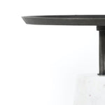 Cronos End Table Iron Tabletop