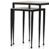 Dalston Nesting End Table Antique Nickel Iron Legs 101650-002
