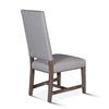 Grey Dining Chair angled back view