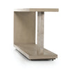 Darian Console Table White Mahogany