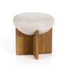 Dax Small Ottoman Gibson Wheat Angled View 229392-002
