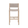 Delano Teak Outdoor Barstool - Brown JSOL-022 Four Hands