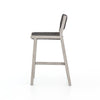 Delano Outdoor Teak Stool - Grey JSOL-022A Four Hands