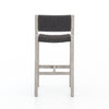 Delano Outdoor Teak Stool - Grey JSOL-022A