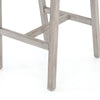 Delano Outdoor Teak Stool - Grey JSOL-022A Four Hands