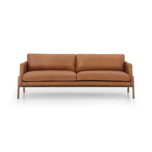 Diana Sofa Sonoma Butterscotch Front View 228734-004
