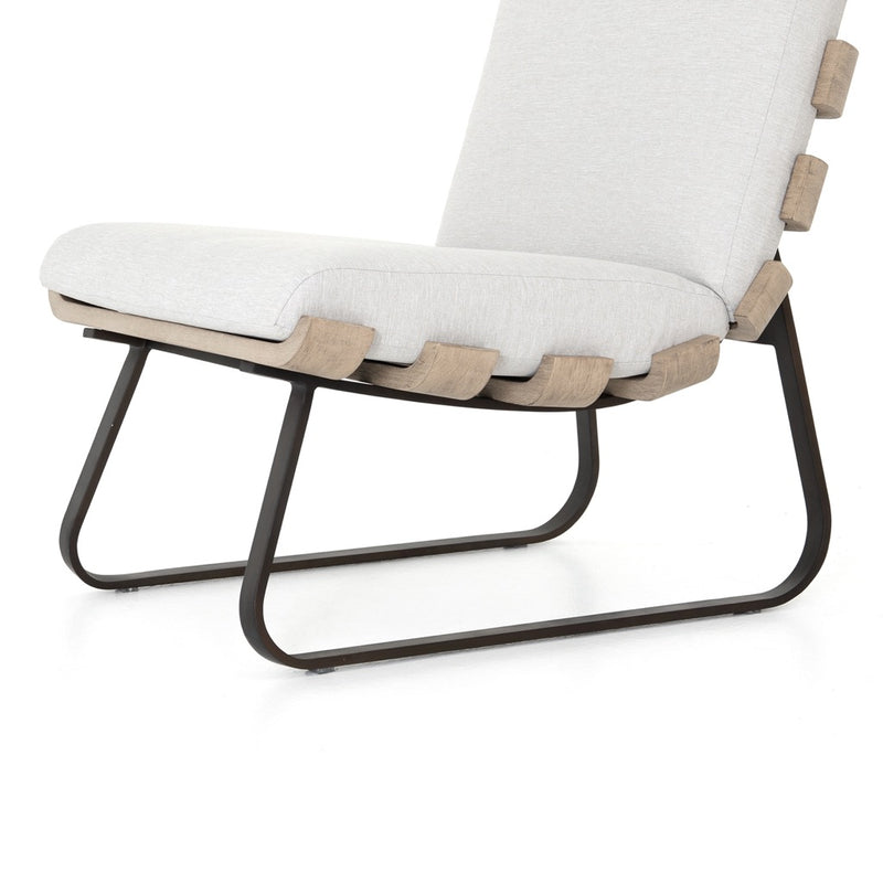 Dimitri Outdoor Chair angled right side view