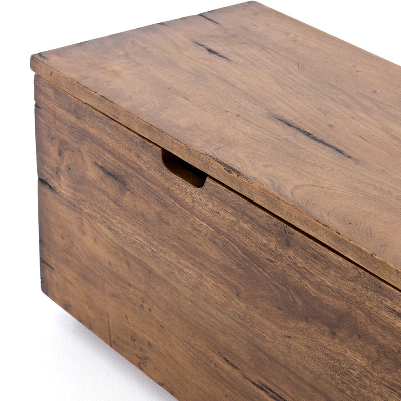 Four Hands Wooden Trunk