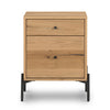 Eaton Filing Cabinet Light Oak Resin Front View