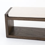 upholstered accent bench