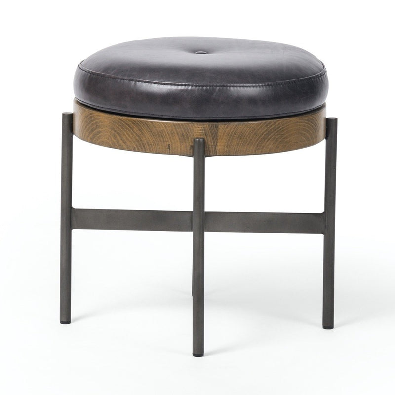 Four Hands Edwyn Small Ottoman