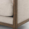 Four Hands Ellsworth Sofa Alcala Wheat Parawood Frame