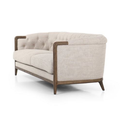 Ellsworth Sofa Alcala Wheat Angled View Four Hands