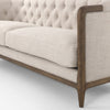 Ellsworth Sofa Alcala Wheat Parawood Frame Four Hands