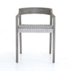 Elva Outdoor Dining Chair Front View