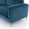 Emery Sofa Antique Brass Legs