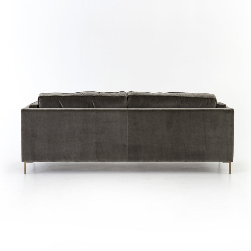 Emery Sofa Sapphire Birch Back View Four Hands