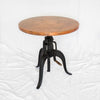 Engineer Copper Bistro Table Edison Copper Table