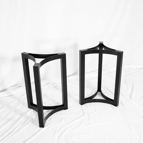 Eolus Black Metal Table Legs - Artesanos