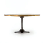 Evans Round Dining Table - Light Burnt Oak