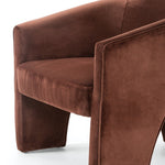 Burnt Auburn Accent Chair