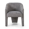 Four Hands Fae Dining Chair Barron Smoke Front View